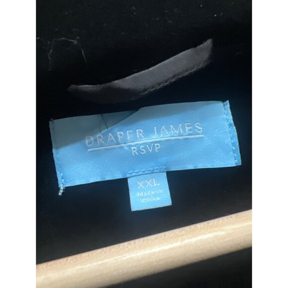 Draper James RSVP NWOT Black Velvet Tuxedo Blazer - Picture 7 of 10